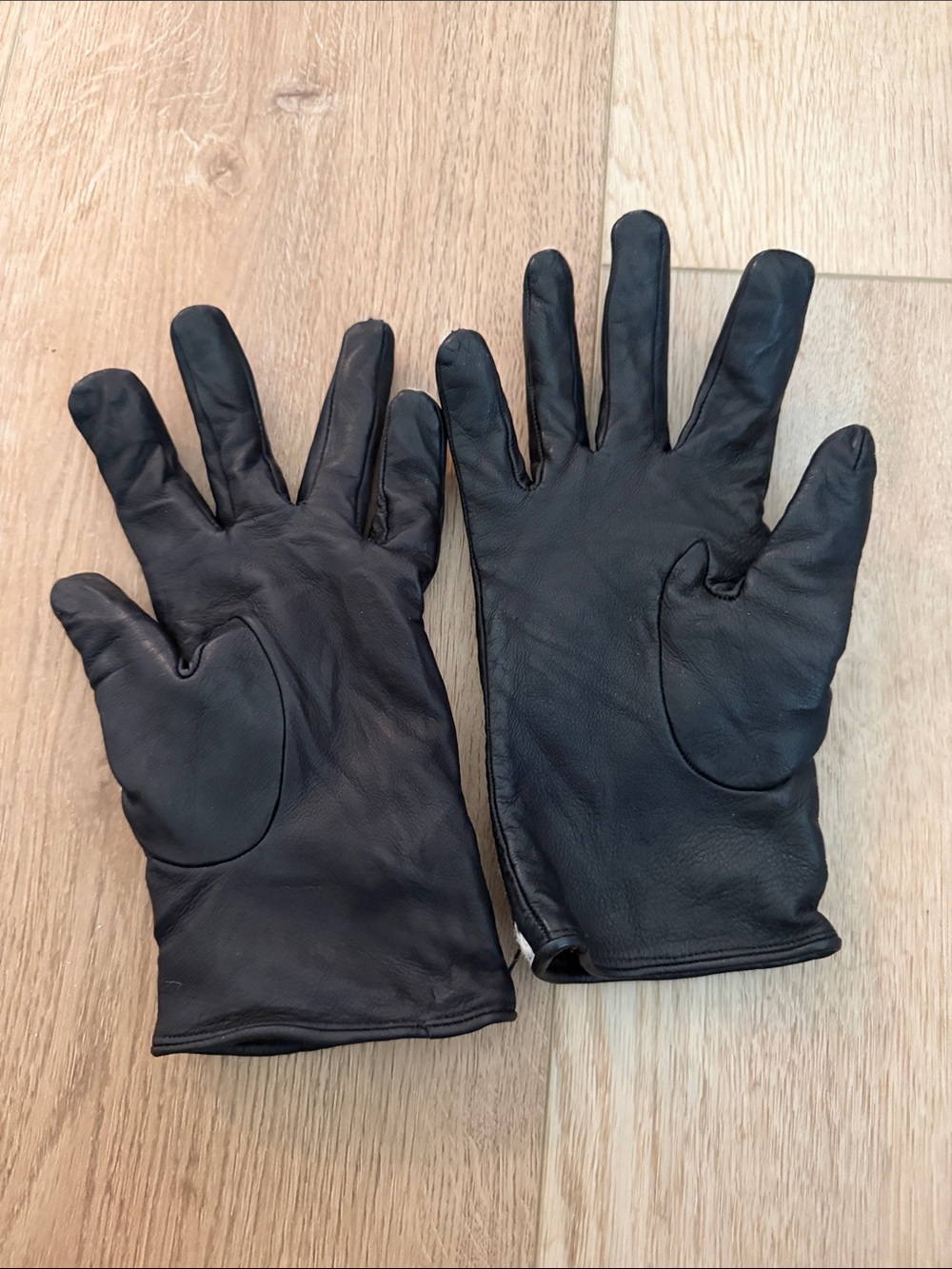Burberry Plaid wool leather palm of Gloves‎ - Picture 5 of 11